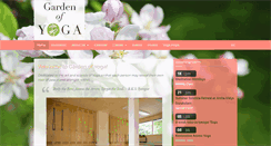 Desktop Screenshot of gardenofyoga.net