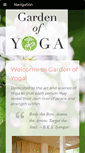 Mobile Screenshot of gardenofyoga.net