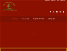 Tablet Screenshot of gardenofyoga.com